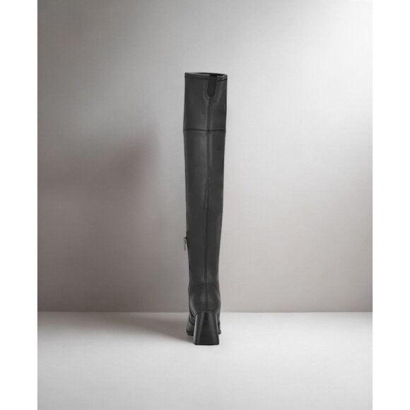 Nine West Women's Black Begone Block Heel Over the Knee Dress Boots Size 7M NIB - Picture 3 of 5